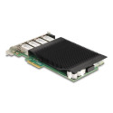 Delock PCI Express x4 karta na 4 x RJ45 Gigabit LAN PoE+