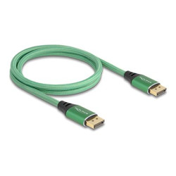 DisplayPort Cable 16K 60 Hz 1 m green me, DisplayPort Cable 16K 60 Hz 1 m green me