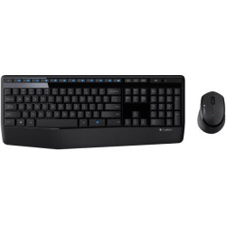 Logitech klávesnice s myší Wireless Combo MK345, CZ + SK, černá
