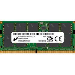 Micron DDR5 ECC SODIMM 16GB 1Rx8 4800 CL40 (16Gbit) (Single Pack)
