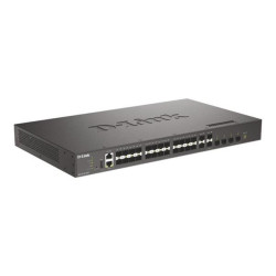 D-Link DXS-3410-32SY E - 10G,L3,Stackable Managed Switches,28x10G SFP+, 4x25G SFP28 MG, L3 10G Stackable Managed Switch
