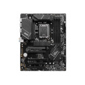 Základní deska MSI PRO B760-P DDR4 II - ATX - zásuvka LGA1700 - B760 Čipová sada - USB 3.2 Gen 1, USB-C 3.2 Gen2 - 2.5 Gigabit LAN - vestavěná grafika (vyžaduje CPU) - HD Audio (8 kanálů)