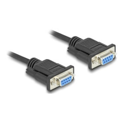 Serial Cable RS-232 D-Sub9 female to fem, Serial Cable RS-232 D-Sub9 female to fem