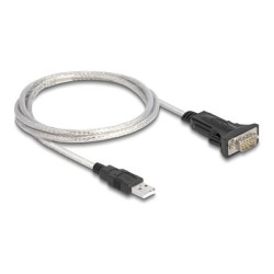 Adapter USB 2.0 Type-A to 1 x Serial RS-, Adapter USB 2.0 Type-A to 1 x Serial RS-