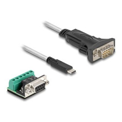 Adapter USB Type-C to 1 x Serial RS-422 , Adapter USB Type-C to 1 x Serial RS-422 