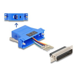 D-Sub 25 pin male to RJ12 female Assembl, D-Sub 25 pin male to RJ12 female Assembl
