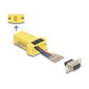 D-Sub 9 pin female to RJ12 female Assemb, D-Sub 9 pin female to RJ12 female Assemb