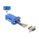D-Sub 9 pin female to RJ12 female Assemb, D-Sub 9 pin female to RJ12 female Assemb