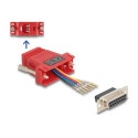 D-Sub 15 pin female to RJ12 female Assem, D-Sub 15 pin female to RJ12 female Assem