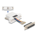 D-Sub 25 pin female to RJ12 female Assem, D-Sub 25 pin female to RJ12 female Assem