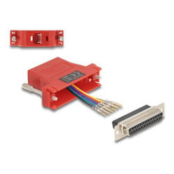 D-Sub 25 pin female to RJ12 female Assem, D-Sub 25 pin female to RJ12 female Assem