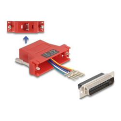D-Sub 25 pin male to RJ12 female Assembl, D-Sub 25 pin male to RJ12 female Assembl