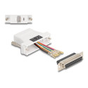 D-Sub 25 pin female to RJ45 female Assem, D-Sub 25 pin female to RJ45 female Assem