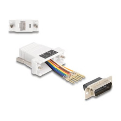 D-Sub 15 pin male to RJ45 female Assembl, D-Sub 15 pin male to RJ45 female Assembl