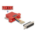 D-Sub 25 pin male to RJ45 female Assembl, D-Sub 25 pin male to RJ45 female Assembl