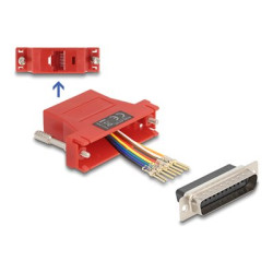 D-Sub 25 pin male to RJ45 female Assembl, D-Sub 25 pin male to RJ45 female Assembl