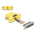 D-Sub 25 pin female to RJ45 female Assem, D-Sub 25 pin female to RJ45 female Assem