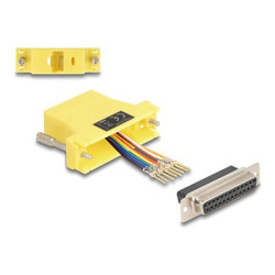 D-Sub 25 pin female to RJ45 female Assem, D-Sub 25 pin female to RJ45 female Assem