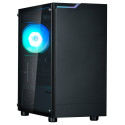 Zalman skříň T4 Plus miniT 1x120mm fan ARGB USB 2.0 USB 3.0 tvrzené sklo černá