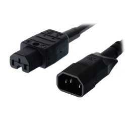 PremiumCord prodlužovací přívod 230V IEC 320 C14 - IEC 320 C15 2m