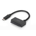 Digitus Kabelový adaptér USB typu C na SATA III, čipová sada: NS1068X, 5 Gbps