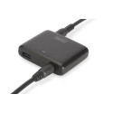 Digitus Universal auto nabíječka pro Notebook, 90W, Ultra malá velikost, USB port (5V 2.4A), 11x tipy: