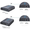 PREMIUMCORD HDMI KVM extender s USB na 120m přes jeden kabel Cat5 6, bez zpoždění