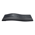 Logitech ERGO K860 - Klávesnice - bezdrátový - 2.4 GHz, Bluetooth 5.0 - QWERTY - britská - grafit