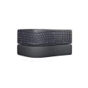 Logitech Corded Keyboard ERGO K860 Business - GRAPHITE - US INT\'L - 2.4GHZ BT