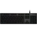 Logitech G512 CARBON LIGHTSYNC RGB Mechanical Gaming Keyboard with GX Brown switches - CARBON - UK - INTNL