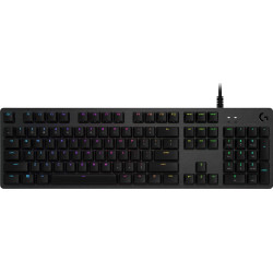Logitech G512 CARBON LIGHTSYNC RGB Mechanical Gaming Keyboard with GX Red switches - CARBON - UK - INTNL