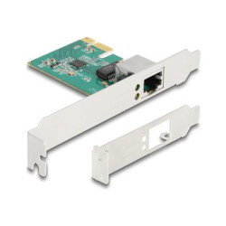 Delock - Síťový adaptér - PCIe 2.1 nízký profil - 2.5GBase-T x 1