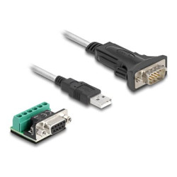 Adapter USB 2.0 Type-A to 1 x Serial RS-, Adapter USB 2.0 Type-A to 1 x Serial RS-