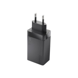 Lenovo 65W USB-C Travel Adapter - Síťový adaptér - AC 100-240 V - 65 Watt - Evropa - černá