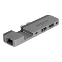 Delock - Dokovací stanice - USB-C Thunderbolt 4 - Thunderbolt - 1GbE