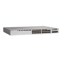 Cisco Catalyst 9200L - Network Essentials - přepínač - L3 - 24 x 10 100 1000 + 4 x 10 Gigabit SFP+ (uplink) - Lze montovat do rozvaděče