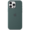 iPhone 16 Pro Max Silicone Case with MS - Lake Gre