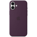 iPhone 16 Plus Silicone Case with MS - Plum