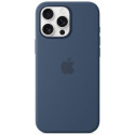 iPhone 16 Pro Max Silicone Case with MS - Denim