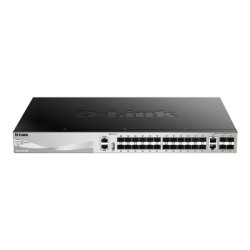 D-Link DGS 3130-30S - Přepínač - L3 Lite - řízený - 24 x Gigabit SFP + 2 x 10 Gigabit Ethernet + 4 x 10 Gigabit SFP+