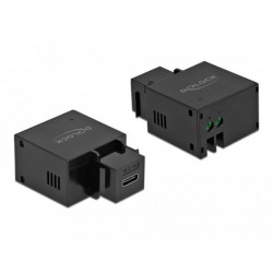 Delock Keystone Modul s nabíjecím portem USB C, 2.1 A, černá
