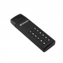 VERBATIM USB 3.0 Drive 128 GB - Keypad Secure (R:160 W:150 MB s) GDPR