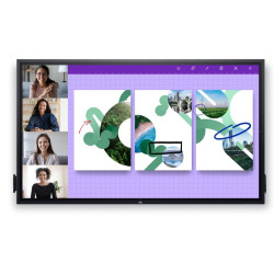 Dell P7524QT 75" UHD 8ms 1200:1 VGA 3xHDMI DP USB cerny