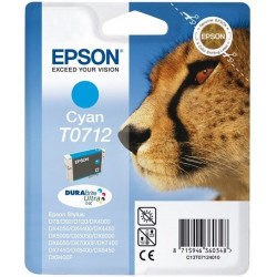 Epson inkoustová náplň T0712 Singlepack DURABrite Ultra Ink Modrá