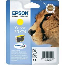 Epson inkoustová náplň T0714 Singlepack T0714 DURABrite Ultra Ink Žlutá