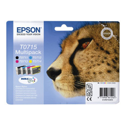 Epson inkoustová náplň T0715 Multipack T0715 DURABrite Ultra Ink 4x barvy