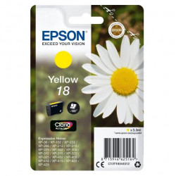Epson inkoustová náplň T1804 Singlepack 18 Claria Home Ink Žlutá