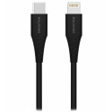 SWISSTEN NABÍJECÍ KABELUSB-C LIGHTNING 0,4 M ČERNÝ