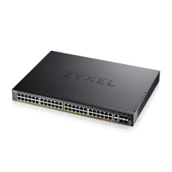 Zyxel XGS2220-54FP, L3 Access Switch, 960W PoE, 40xPoE+ 10xPoE++, 48x1G RJ45 2x10mG RJ45, 4x10G SFP+ Uplink, incl. 1 yr