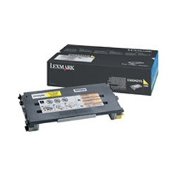 Tonerová cartridge Lexmark C500, X500, yellow, C500H2YG, 3000s, return, O